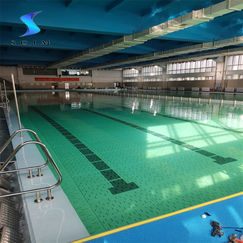哈尔滨体育学院室内泳池完工